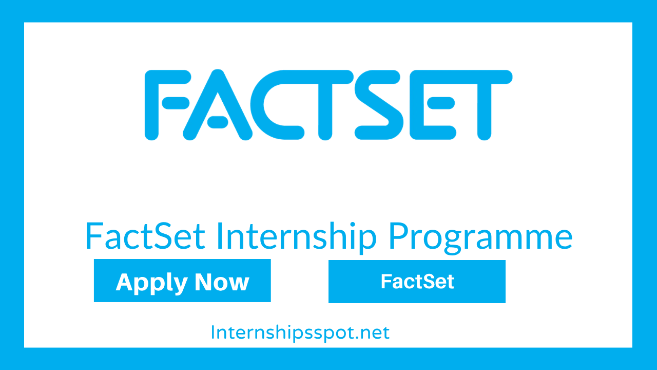 FactSet Internship Programme